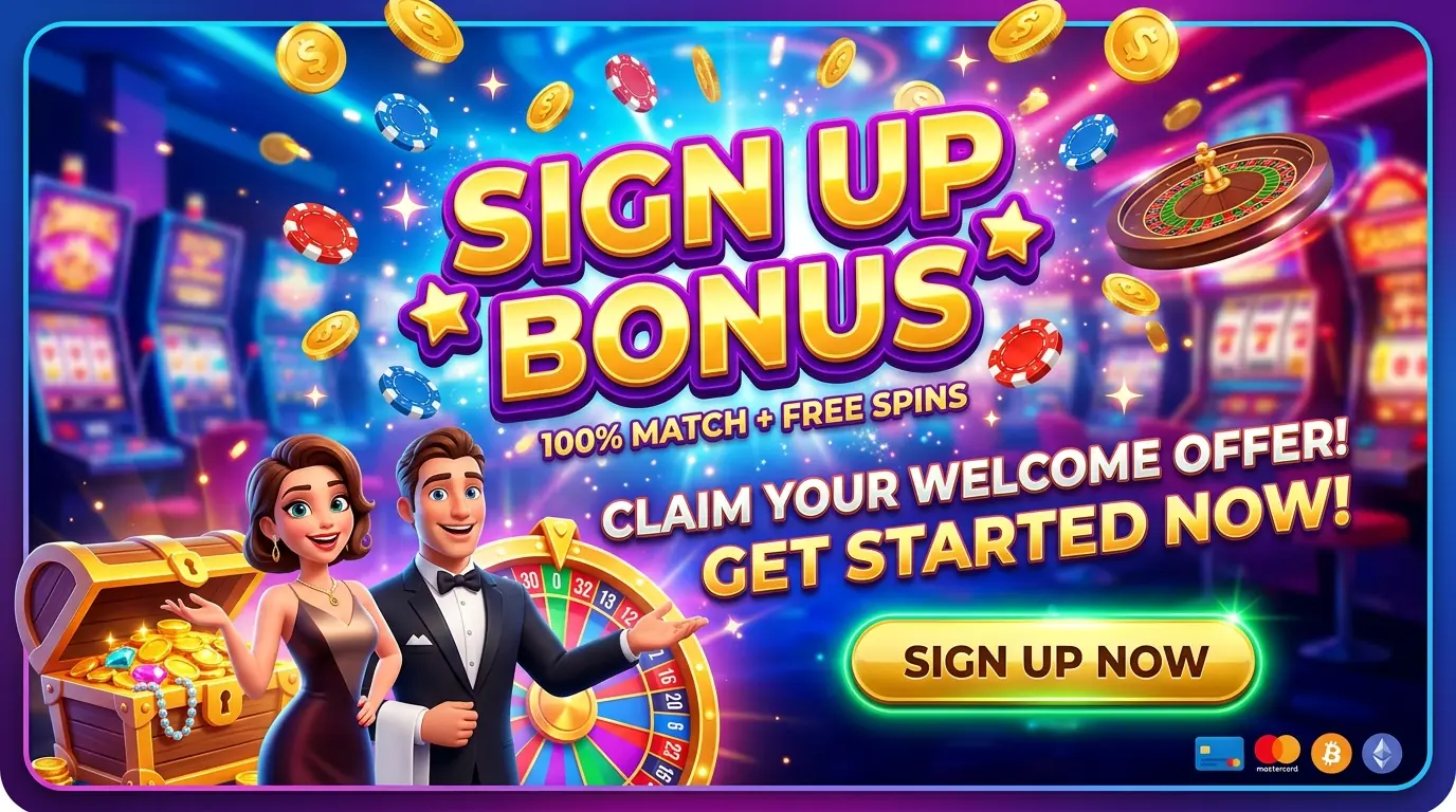 Grande Vegas casino sign up bonus
